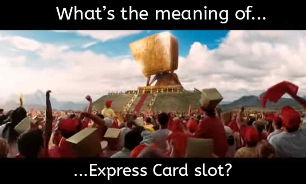 whats the meaning of express card 1024